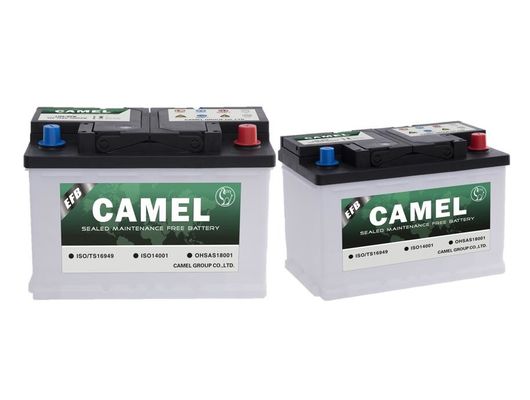 750CCA 12V 80Ah ενίσχυσε την πλημμυρισμένη μπαταρία αυτοκινήτων για αυτόματο εκκίνησης-στάσης